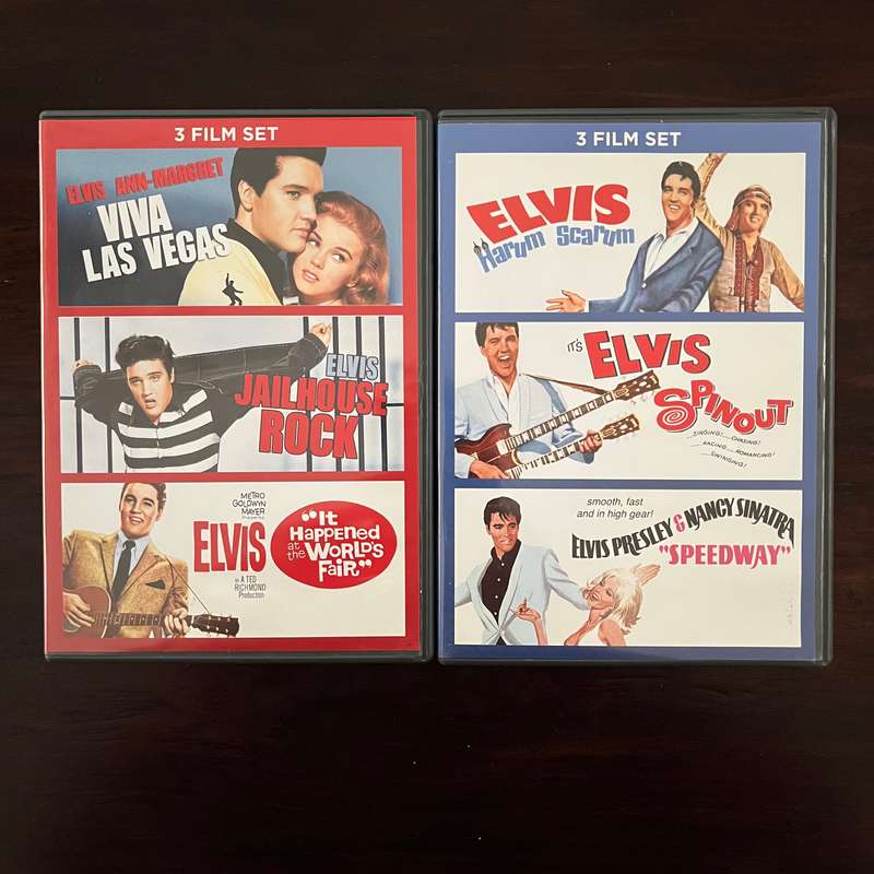 Elvis Presley - The Elvis Collection 6DVD Set UK Press Viva Las Vegas Jailhouse Rock