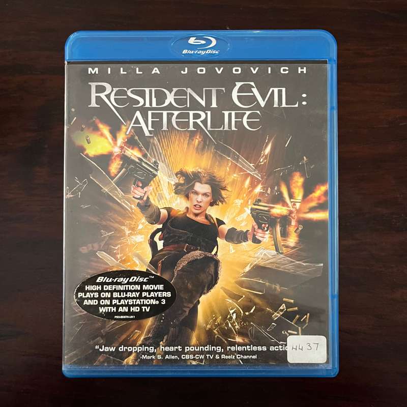 Resident Evil - Afterlife Blu Ray Import Milla Jovovich