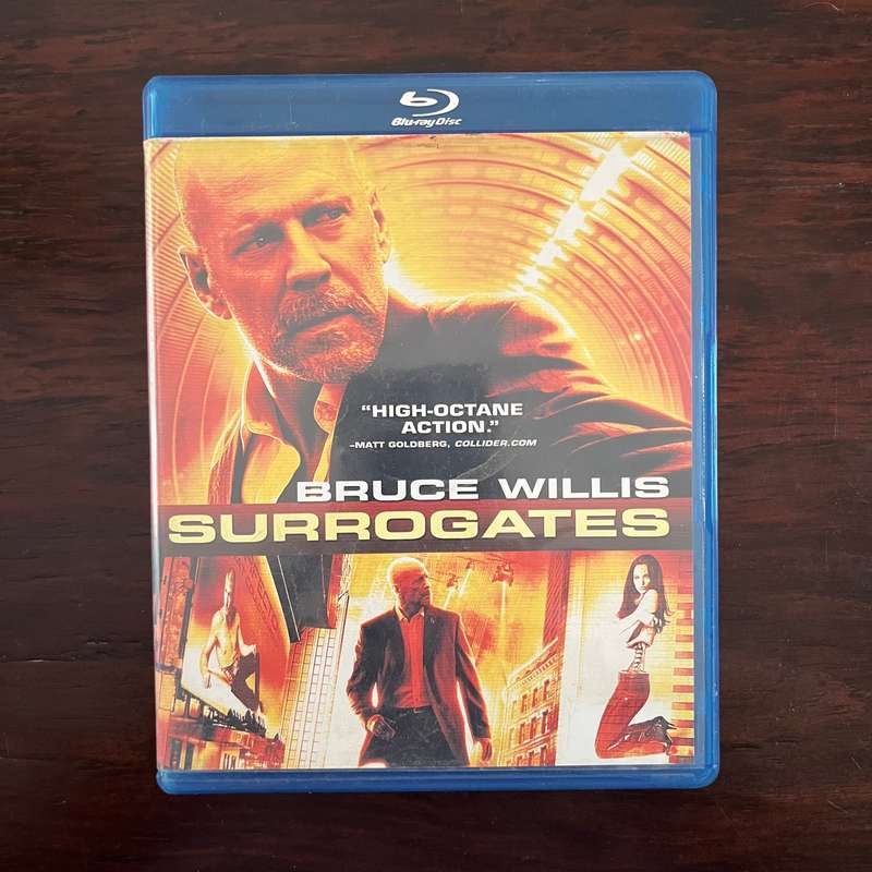 Surrogates Blu Ray South African Press Bruce Willis