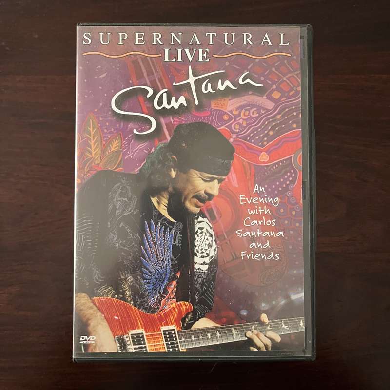Santana - Supernatural Live DVD South African Press