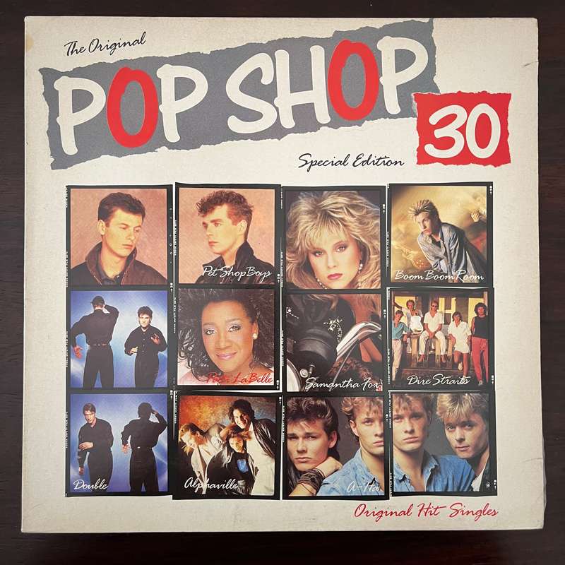 Pop Shop Vol. 30 Vinyl LP Pet Shop Boys Dire Straits Alphaville