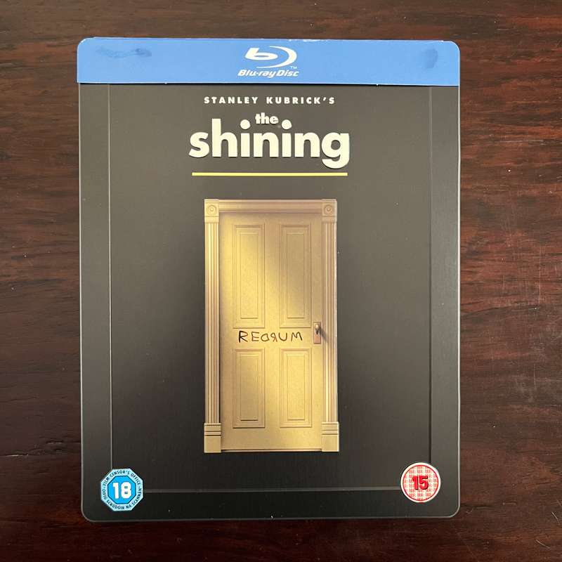The Shining Blu Ray Steelbook UK Press Rare OOP Stanley Kubrick