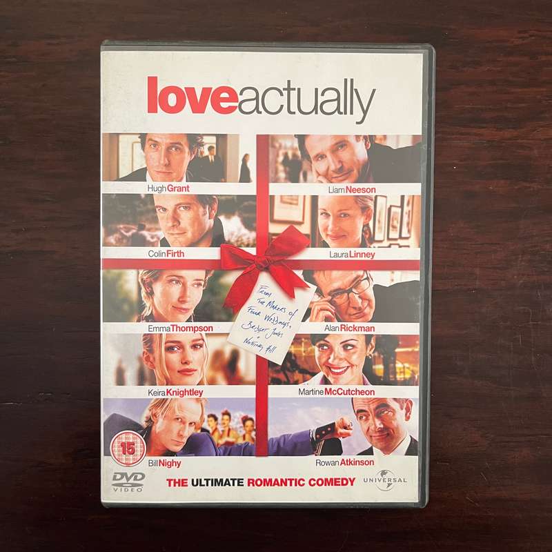 Love Actually DVD UK Press Hugh Grant
