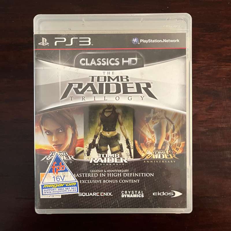 PS3 The Tomb Raider Trilogy Import