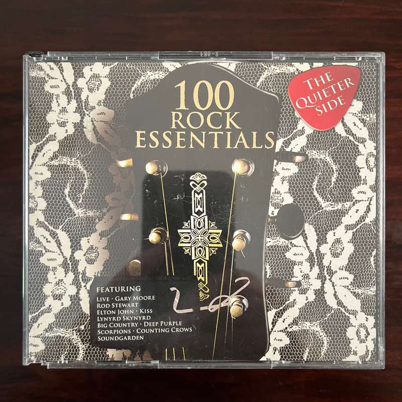 100 Rock Essentials - The Quieter Side 6CD Set KISS Live Soundgarden Big Country