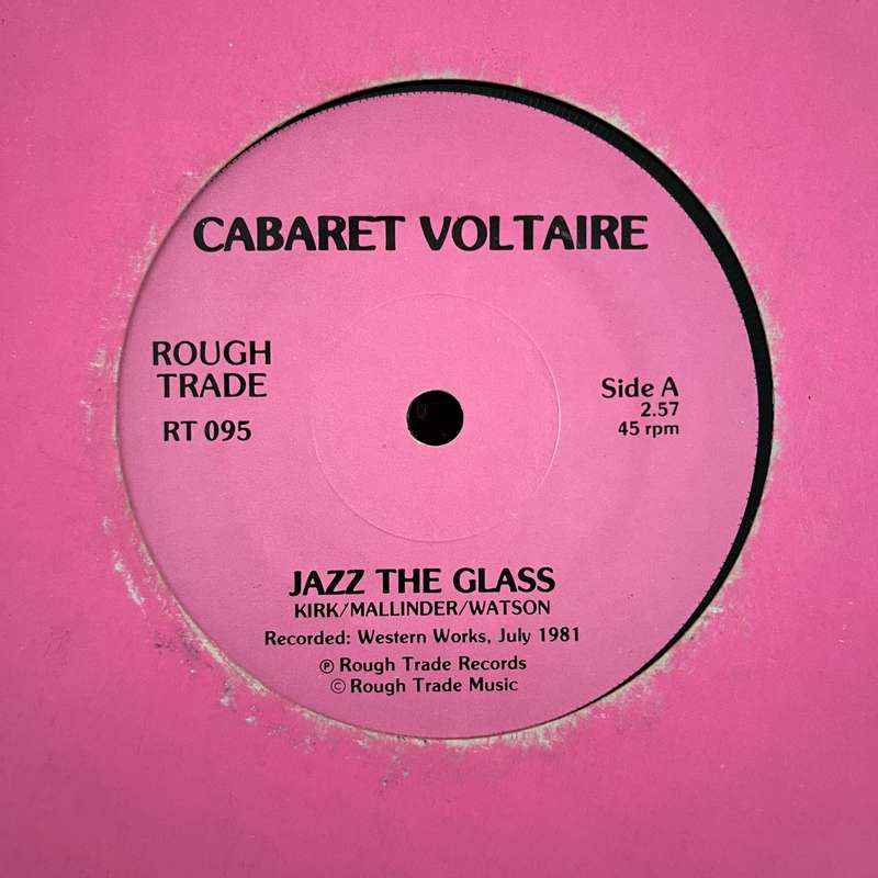 Cabaret Voltaire - Jazz The Glass Vinyl 7 Inch Single 1981 UK Press Electronic