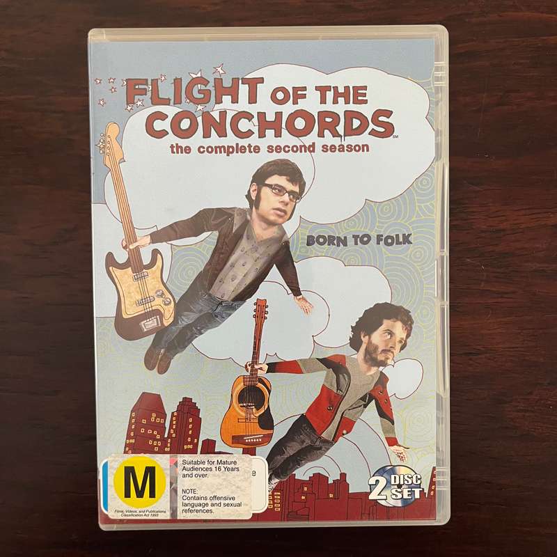 Flight of the Conchords - The Complete Second Season 2DVD Set Australian Press