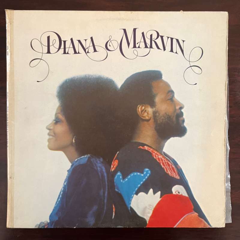 Diana & Marvin - Diana & Marvin Vinyl LP South African Press Diana Ross Marvin Gaye