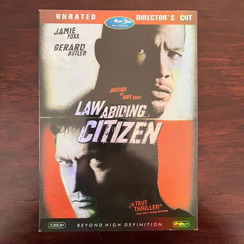 Law Abiding Citizen DVD with Slipcase Zone 1 US Press Jamie Foxx