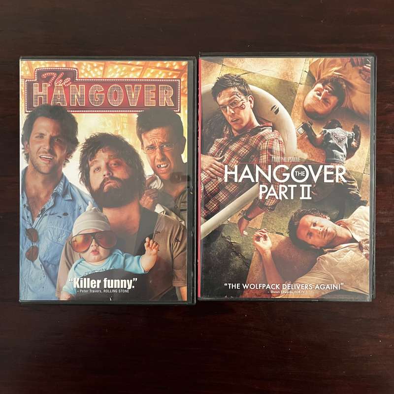The Hangover/Hangover II 2DVD Set South African Presses