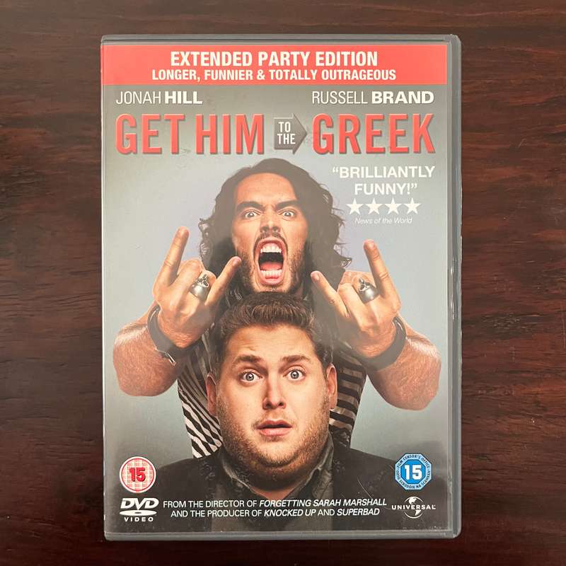 Get Him To The Greek Two Disc Edition DVD Jonah Hill UK Press