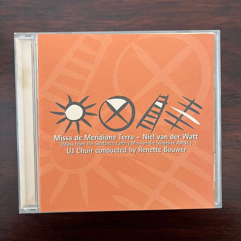 Niel van der Watt - Missa de Meridiana Terra CD South African Classical