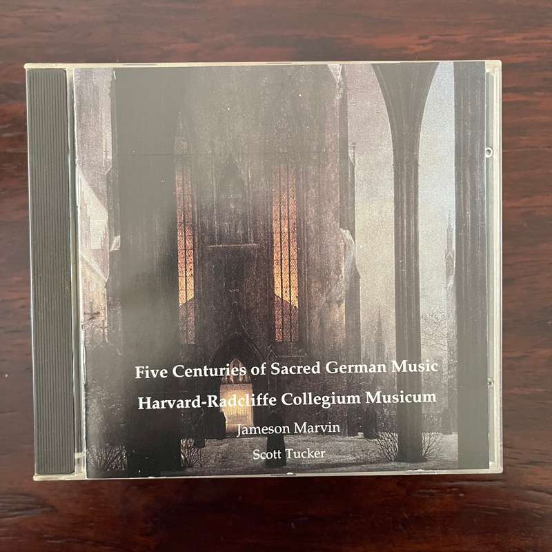 Jameson Marvin / Scott Tucker - Five Centuries of Scared German Music CD Import