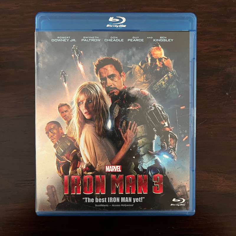 Iron Man 3 Blu Ray South African Press Marvel