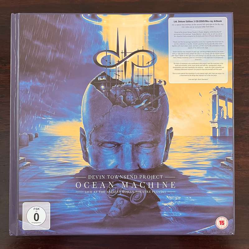 Devin Townsend Project - Ocean Machine Live Ltd Deluxe Artbook 6 Disc Edition Prog Metal