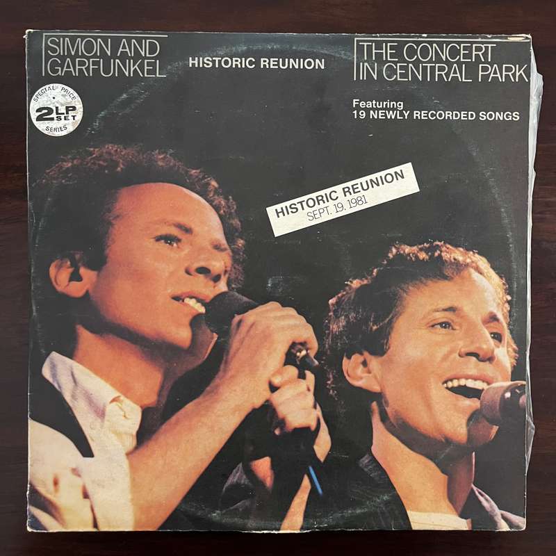 Simon and Garfunkel - The Concert In Central Park Vinyl 2LP Rare Zimbabwe Press