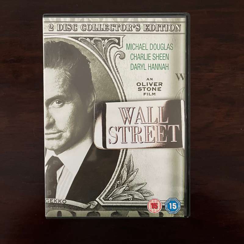 Wall Street DVD Two Disc Edition UK Press Oliver Stone