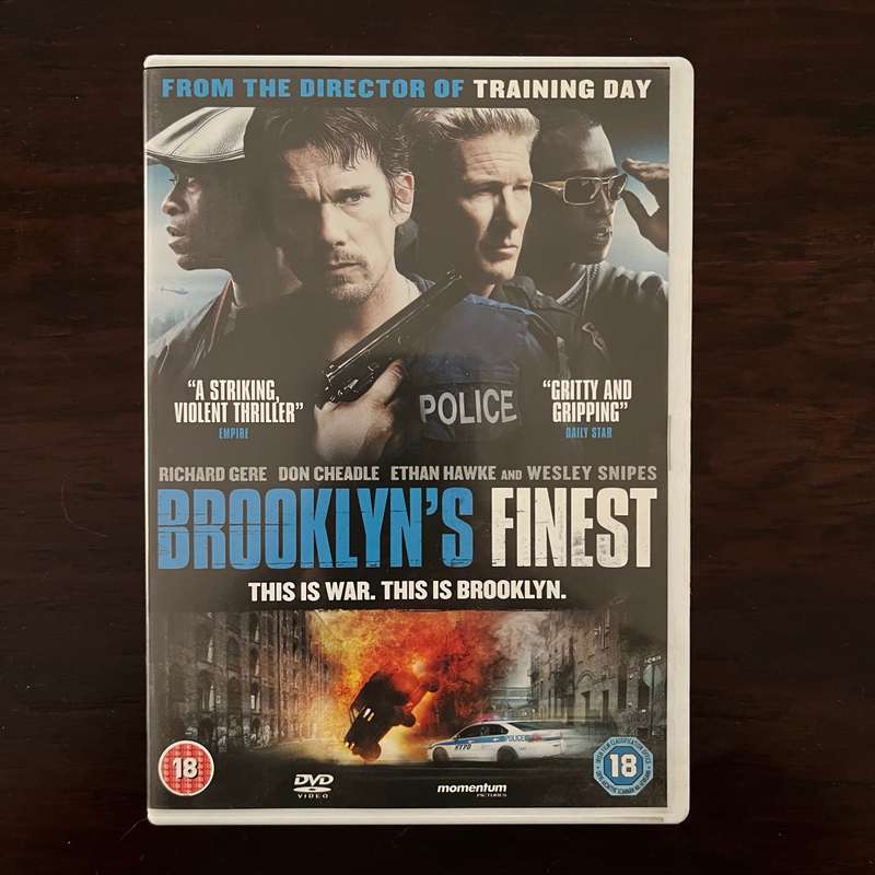 Brooklyn's Finest DVD UK Press Richard Gere Wesley Snipes