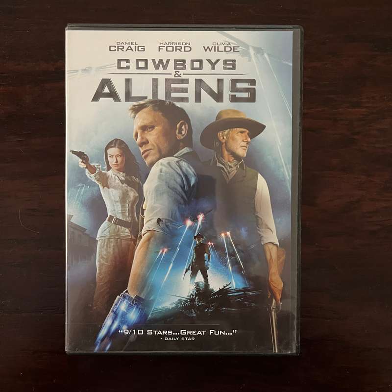 Cowboys & Aliens DVD South African Press Daniel Craig Harrison Ford
