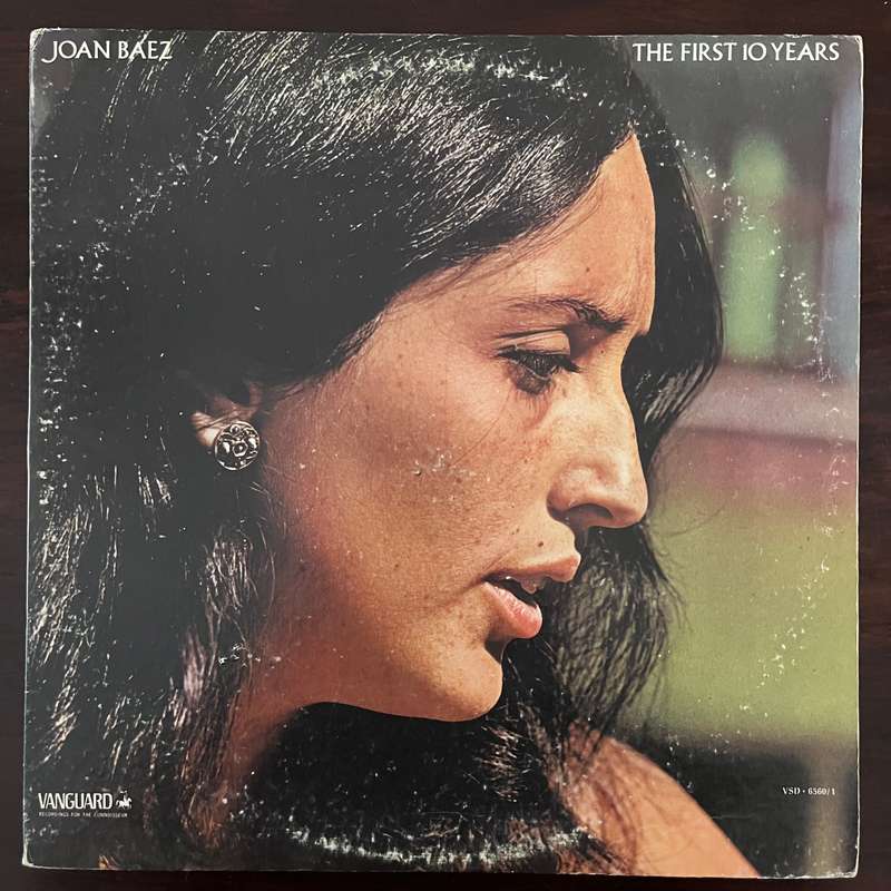 Joan Baez - The First 10 Years Vinyl 2LP US Press Vanguard Records Folk