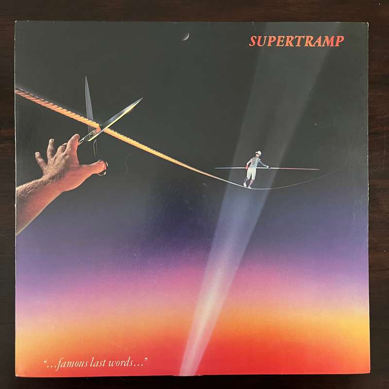 Supertramp - ...Famous Last Words... Vinyl LP South African Press