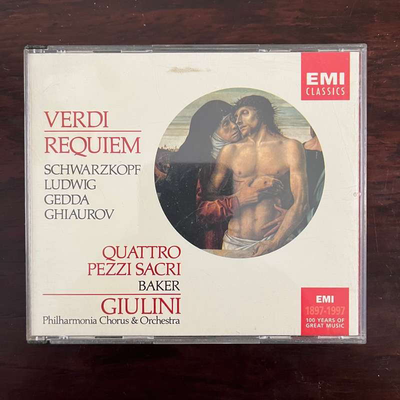 Verdi Requiem - Quattro Pezzi Sacri 2CD EMI Classics Dutch Press
