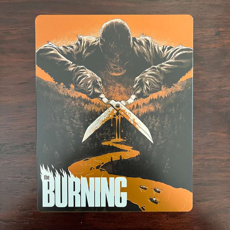The Burning Blu Ray DVD Steelbook Arrow Video Cult Slasher