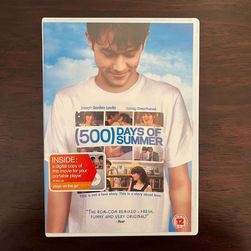 (500) Days Of Summer DVD UK Press Romantic Comedy