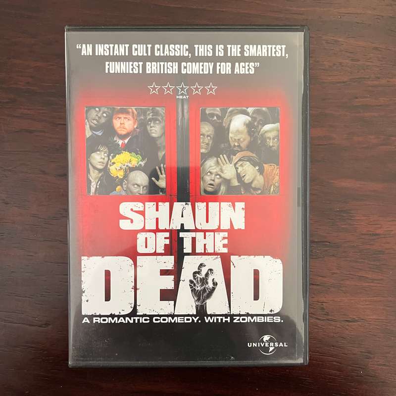 Shaun Of The Dead DVD South African Press Simon Pegg