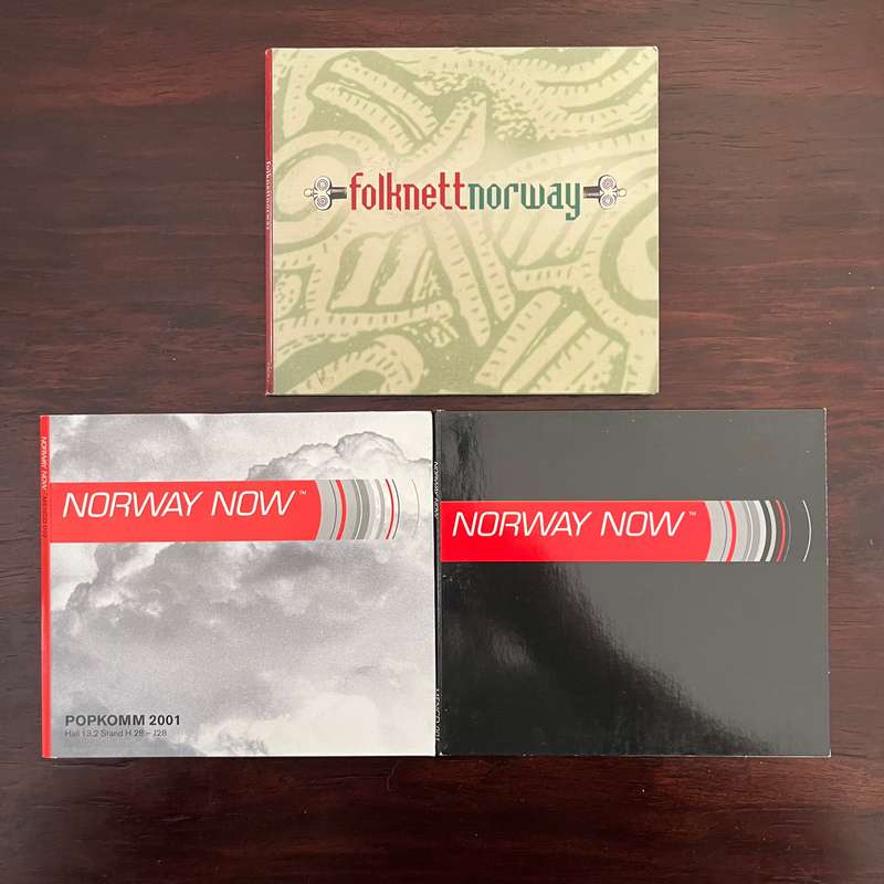 3CD Norway Now Folknett Lot Compilations Imports Promo