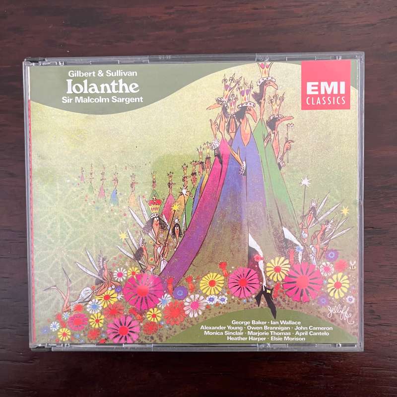 Gilbert & Sullivan - Iolanthe 2CD EMI Classics Import