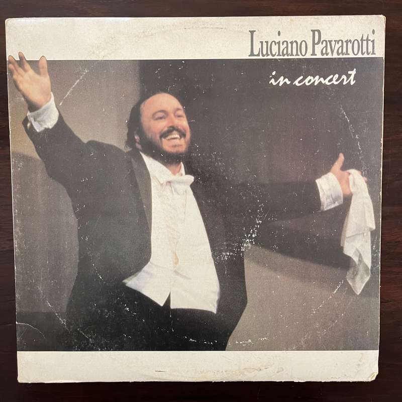 Luciano Pavarotti - In Concert Vinyl 2LP South African Press