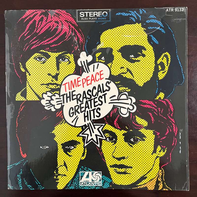 The Rascals - Timepeace Greatest Hits Vinyl LP South African Press