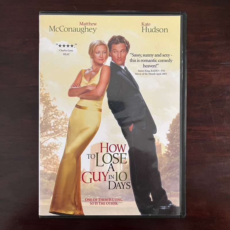 How To Lose A Guy In 10 Days DVD UK Press Matthew McConaughey Kate Hudson