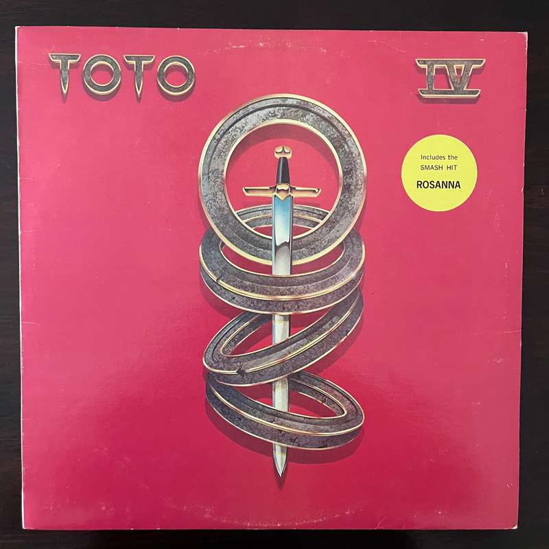 Toto - IV Vinyl LP Rosanna Africa South African Press