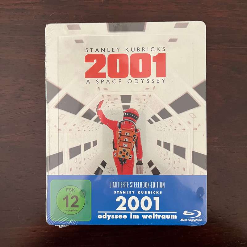2001 A Space Odyssey Blu Ray Steelbook Rare OOP German Press New Sealed