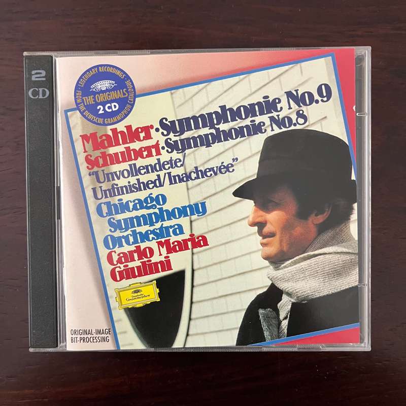 Mahler / Schubert - Symphony No.9 / No.8 2CD Deutsche Grammophon Import