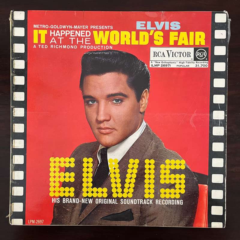 Elvis Presley - It Happened at the Worlds Fair Vinyl LP South African Press