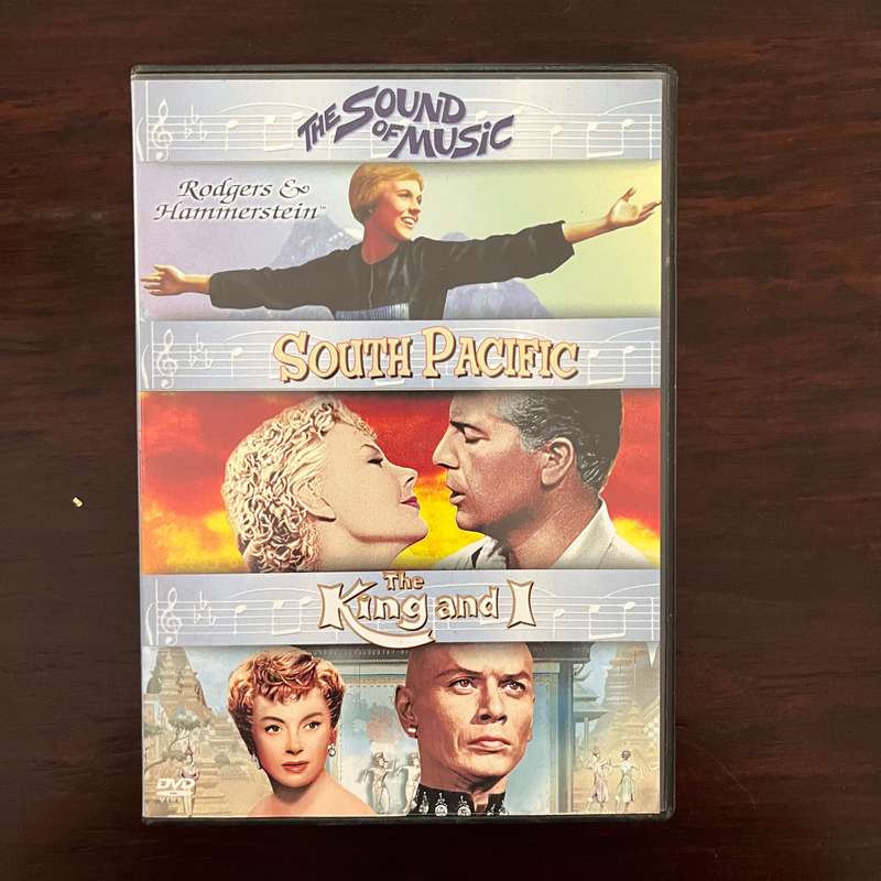 The Sound Of Music / South Pacific / The King and I 3DVD Set South African Press