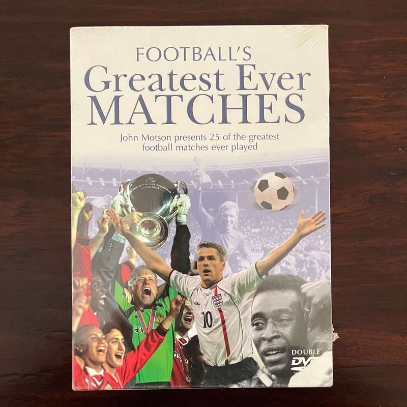 Footballs Greatest Ever Matches Two Volume Set DVD