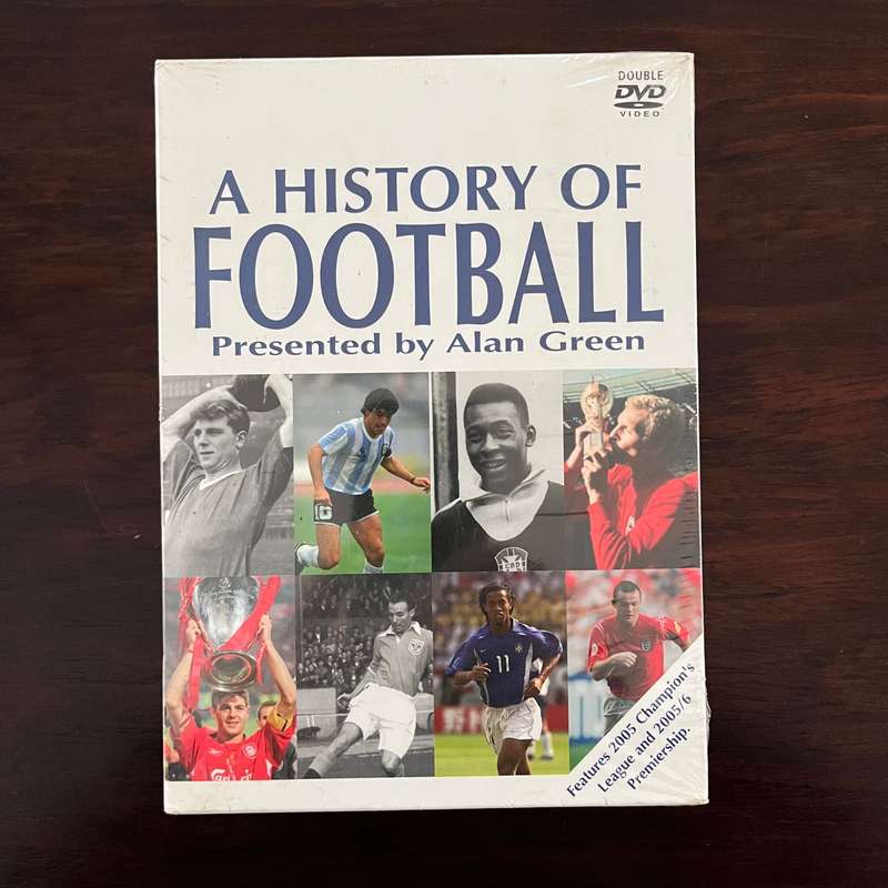 A History Of Football presented by Alan Green Two Volume Set New and Sealed
