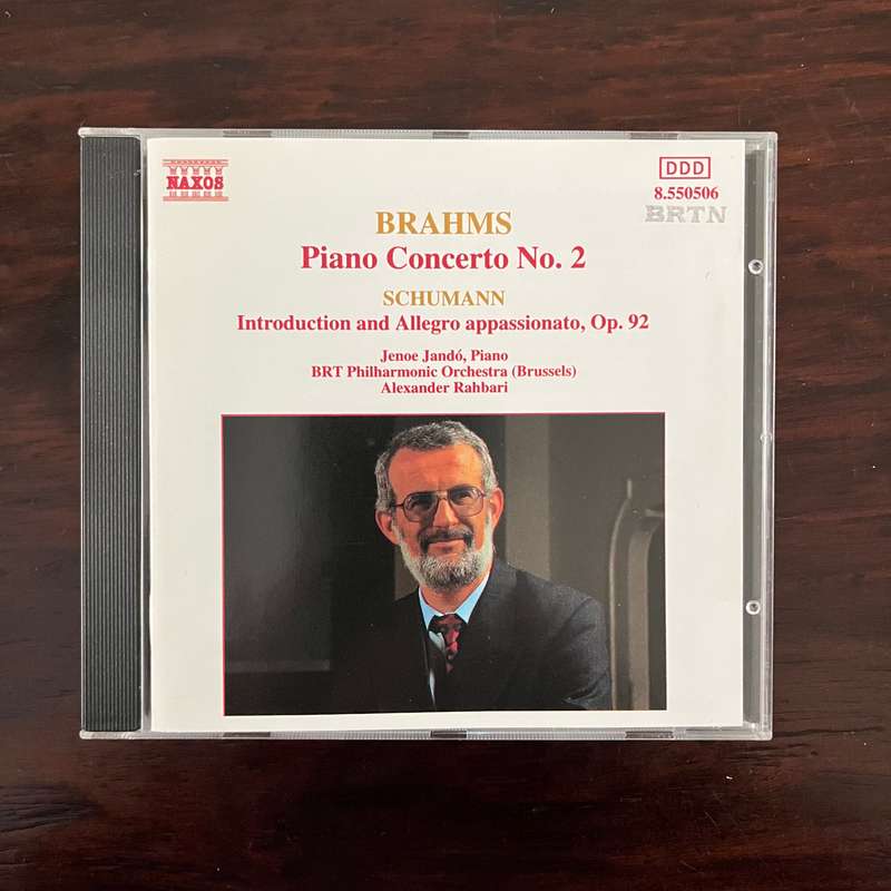 Brahms - Piano Concerto No. 2 CD Naxos Import