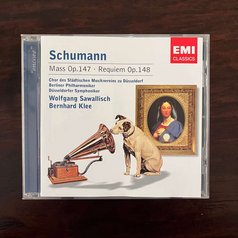 Schumann - Mass OP.147 - Requiem Op.148 CD EMI Classics Import