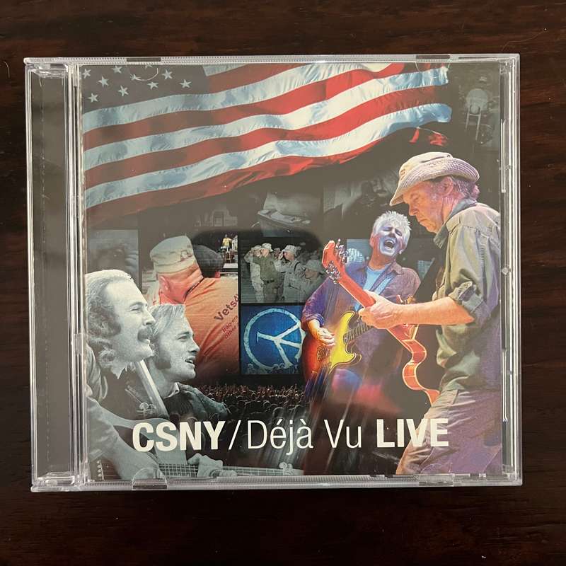 CSNY - Deja Vu Live CD South African Press Crosby