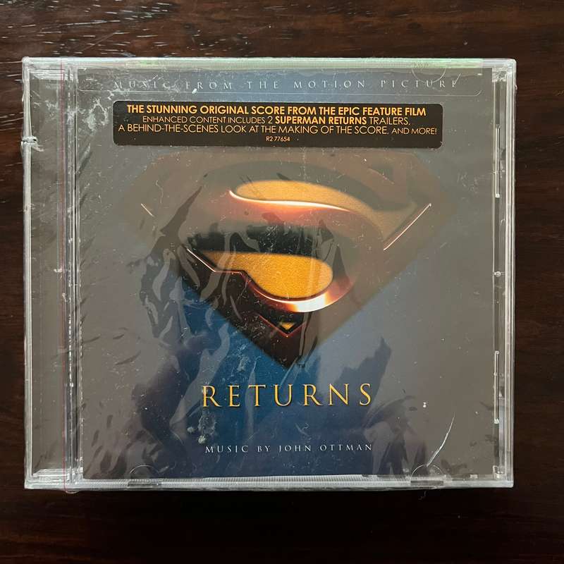Superman Returns CD Score John Ottman US Press New and Sealed