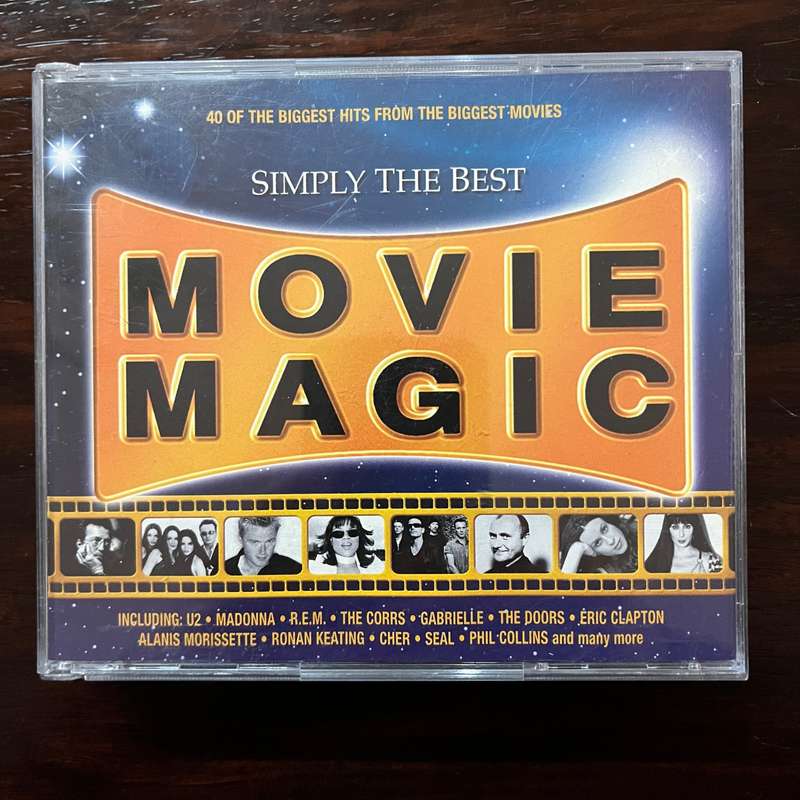 Movie Magic 2CD Compilation U2 Madonna R.E.M. The Doors Seal