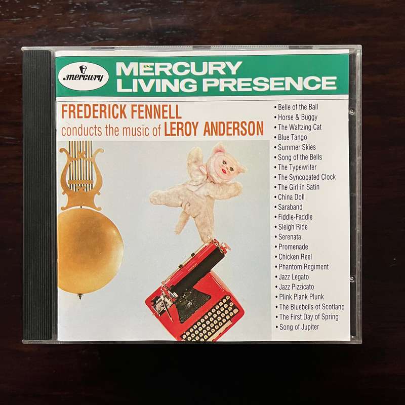 Leroy Anderson, Frederick Fennell - Frederick Fennell Conducts Leroy Anderson CD US Press