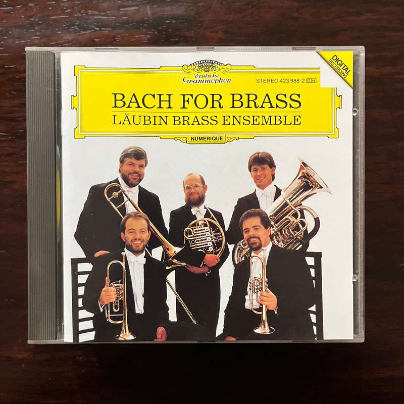 Läubin Brass Ensemble - Bach For Brass CD Deutsche Grammophon