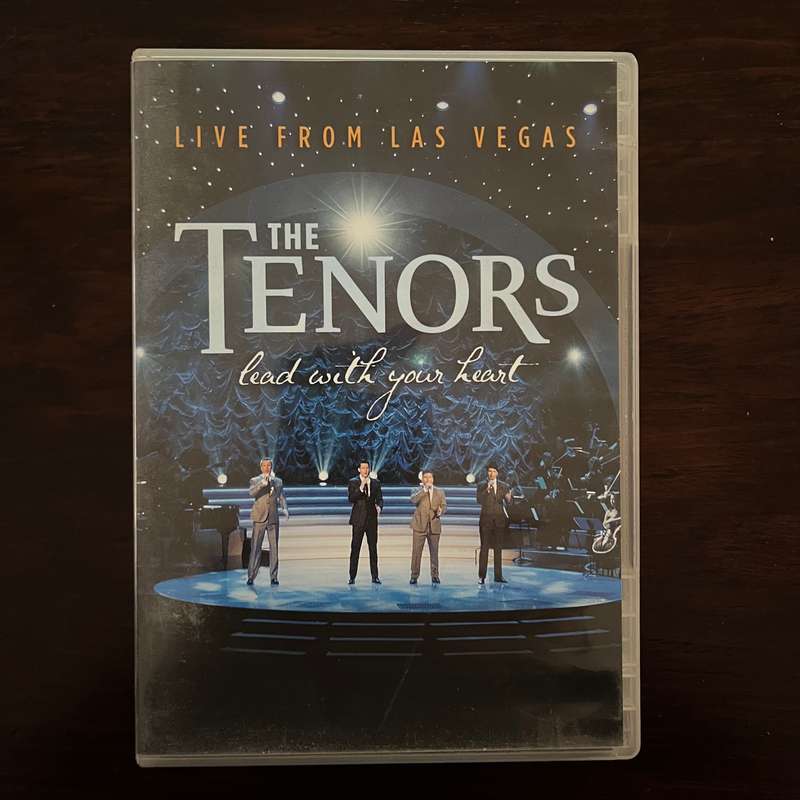 The Tenors Live From Las Vegas DVD South African Press