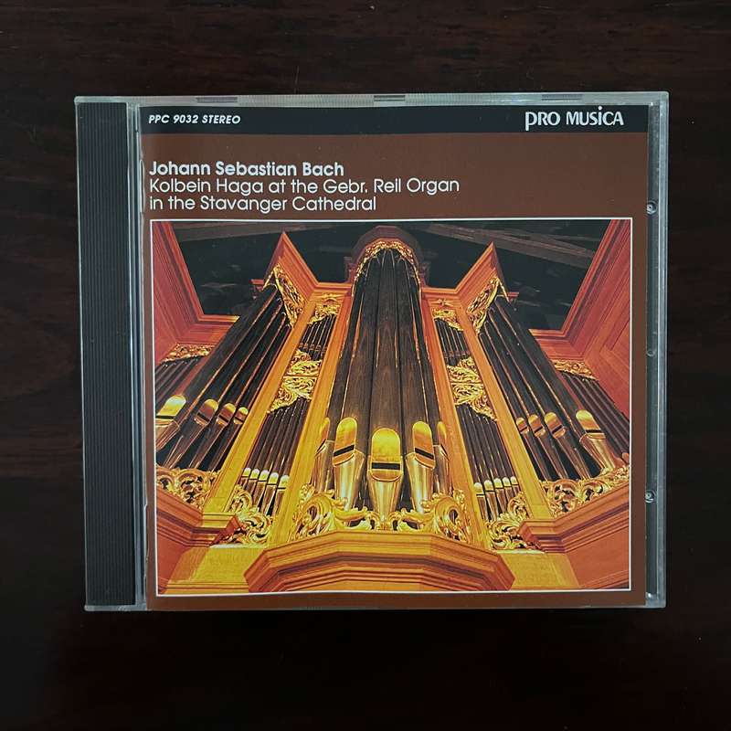 Johann Sebastian Bach - Stavanger Cathedral - Kolbein Haga CD Import